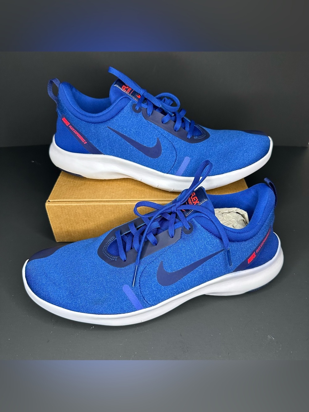 Nike Flex Experience 8 Mens Size 10 Blue Sneakers